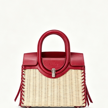 Mini Natural Wicker Handbag